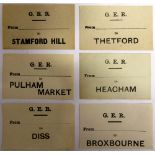 RAILWAYANA - LUGGAGE LABELS Approximately 149 pre- and post-grouping labels, comprising those of