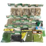 [OO GAUGE]. ASSORTED SCENIC MATERIALS by Peco, and others, each bagged, (21).