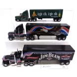 THREE MATCHBOX COLLECTIBLES U.S. ARTICULATED TRUCKS comprising a No.KS190SA-M, 1/53 scale