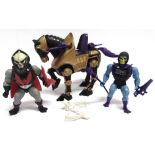 A HE-MAN & THE MASTERS OF THE UNIVERSE COLLECTION comprising a Skeletor action figure; Hordak action