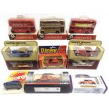 ASSORTED DIECAST MODEL VEHICLES including a Dinky No.503, Alfa Romeo Alfetta GTV, red, each mint