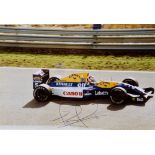 AUTOMOBILIA - FORMULA 1 AUTOGRAPH - NIGEL MANSELL, C.B.E. (B.1953), WORLD CHAMPION, 1992 A