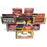 ASSORTED DIECAST MODEL VEHICLES circa 1970s-80s, by Dinky (2); Matchbox (3), Solido (1); and others,