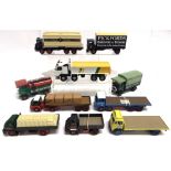 TEN ASSORTED CORGI CLASSICS MODEL COMMERCIAL VEHICLES most mint or near mint (two lacking roof