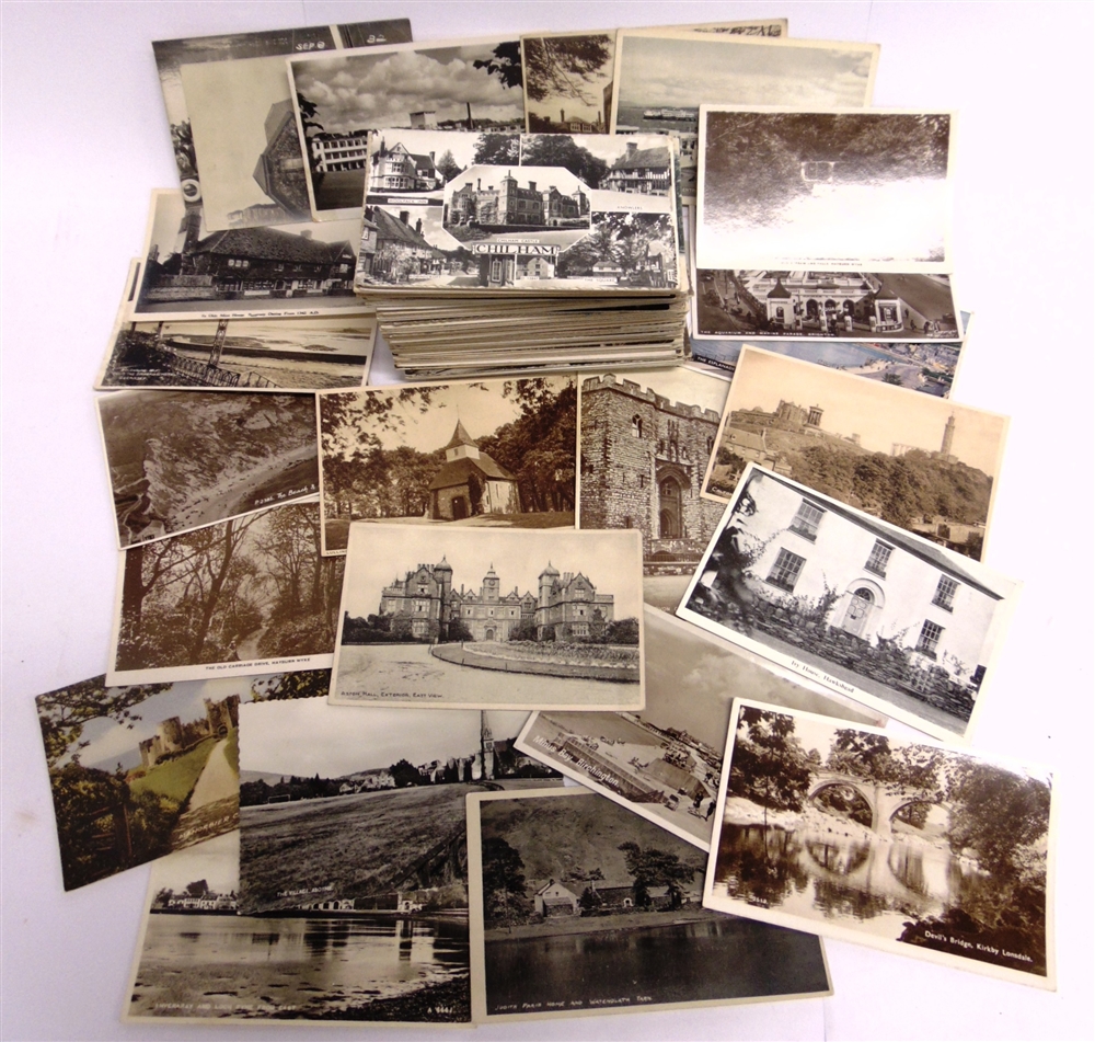 POSTCARDS - MAINLY TOPOGRAPHCAL Approximately 280 cards, comprising real photographic views of - Image 2 of 2