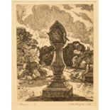 ARTHUR CHRYSTAL (SCOTTISH, 1904-1978) 'Summer', engraving, limited edition 1/12, titled lower