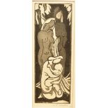 J.F. WALKER (EARLY-MID 20TH CENTURY) Female figures with child', mezzotint, signed lower right and