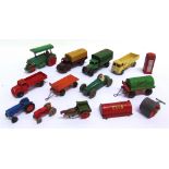 ASSORTED DIECAST MODEL VEHICLES circa 1940s-60s, by Dinky and others, variable condition, all