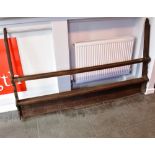 AN OAK DELFT RACK 183cm wide 112cm high