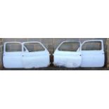 PARTS - FOUR FIAT 500 DOORS (two near-side; two off-side).
