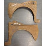 PARTS - FIAT Three body wing panels, comprising two for a Fiat 126 and one for a Fiat 127 Mk III,