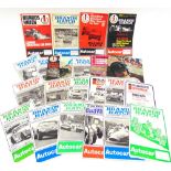 PROGRAMMES - BRANDS HATCH Sixty-seven assorted programmes, circa 1951-69.