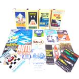 PROGRAMMES & CATALOGUES - RACING CAR SHOWS, MOTOR SHOWS & EXHIBITIONS Fifteen assorted items,