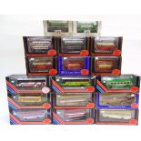 SEVENTEEN 1/76 SCALE EXCLUSIVE FIRST EDITIONS DIECAST MODEL BUSES each mint or near mint and