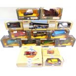 FIFTEEN CORGI CLASSICS DIECAST MODEL VEHICLES each mint or near mint (some possibly lacking self-fit