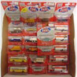 SIXTEEN 1/87 SCALE (HO GAUGE) MINI METALS MODEL VEHICLES each mint or near mint in opened and re-