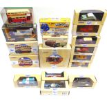 SEVENTEEN CORGI CLASSICS DIECAST MODEL VEHICLES each mint or near mint (some possibly lacking self-