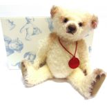 A STEIFF COLLECTOR'S TEDDY BEAR 'BELLA' (EAN 663376), white, limited edition 131/2000, with