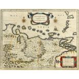 [MAP]. VENEZUELA Blaeu, Willem Janszoon (1571-1667), 'Venezuela cum parte Australi Novae