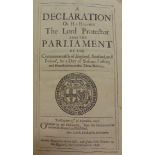 [HISTORY] A Declaration of his Highness the Lord Protector and the Parliament of the Commonwealth of