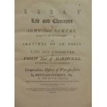 [HISTORY] Cooksey, Richard. Essay on the Life and Character of John Lord Somers, Baron of Evesham: