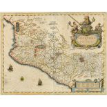 [MAP]. MEXICO Blaeu, Willem Janszoon (1571-1667), 'Nova Hispania et Nova Galicia', engraved map,