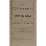 [RELIGION & THEOLOGY] Sarum, Gilbert, Bishop of. An Exposition of the Thirty-nine Articles of the