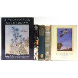 [CLASSIC LITERATURE]. ILLUSTRATED Five assorted works, illustrated by Arthur Rackham (2); Edmund