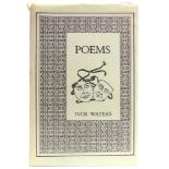 [MISCELLANEOUS]. POETRY Waters, Ivor. Poems, limited edition of 100, Moss Rose Press, Chepstow,