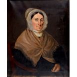 BRITISH SCHOOL (19TH CENTURY) Portrait of a lady; together with a similar Portrait of a gentleman,