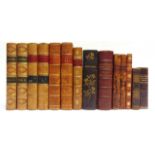 [MISCELLANEOUS]. BINDINGS Ten assorted works in fourteen volumes, including Calamy, Edmund. An