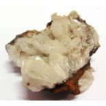 A HEMIMORPHITE MINERAL SPECIMEN Mina Ojuela, Mapimi, Durango, Mexico, cabinet size 12cm x 9cm x 5cm.