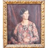BRITISH SCHOOL (EARLY 20TH CENTURY) Half length portrait of a lady, oil on canvas, unsigned, 75cm