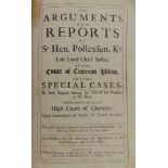 [MISCELLANEOUS]. LAW The Arguments and Reports of Sr Hen. Pollexfen, Kt, late Lord Chief Justice