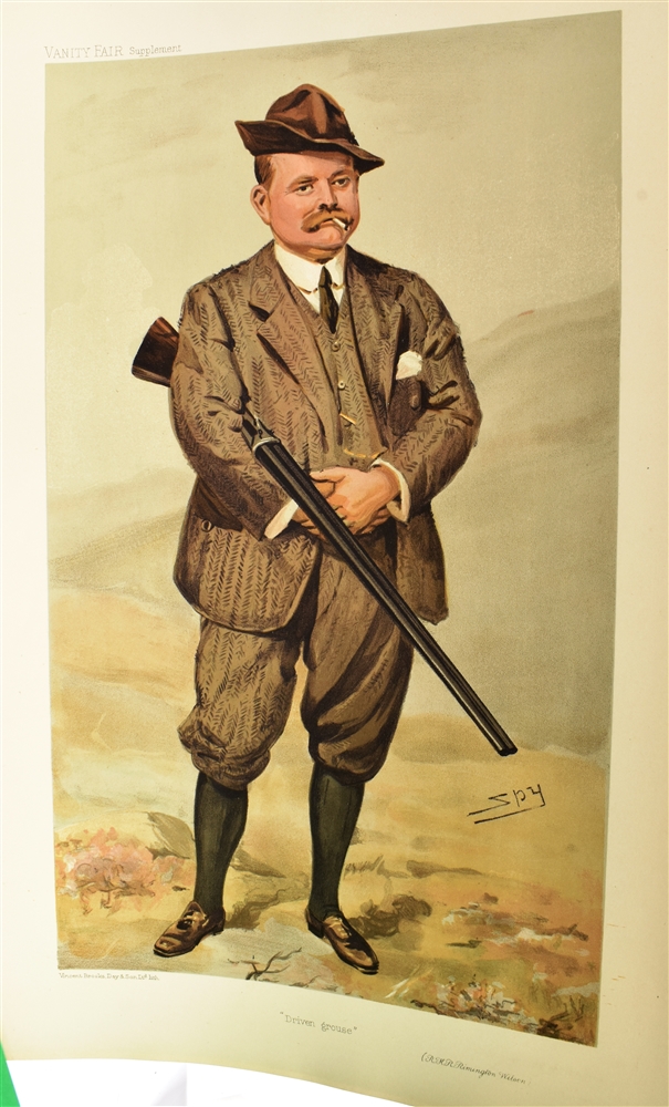VANITY FAIR - GAME HUNTER Driven grouse (R.K.R. Rimington Wilson), supplement, 39.5 x 27cm; Big
