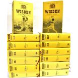 [CRICKET]. WISDEN CRICKETERS' ALMANACKS 2007-2020, a continuous run, (14).