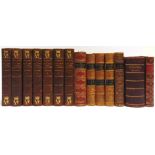 [MISCELLANEOUS]. BINDINGS Six assorted works, in fourteen volumes (some worn).