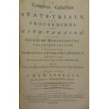[MISCELLANEOUS]. LAW A Complete Collection of State-Trials and Proceedings for High Treason and