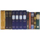 [MISCELLANEOUS]. FOLIO SOCIETY Thirteen assorted volumes, some arranged into sets, each with slip-