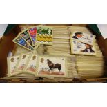 STAMPS - A LARGE GREAT BRITAIN PHQ COLLECTION (some duplication; box).
