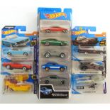 ASSORTED HOT WHEELS DIECAST T.V. & FILM-RELATED MODEL VEHICLES comprising a Fast & Furious five-