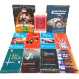 AUTOMOBILIA - PROGRAMMES, FORMULA 1, BRITISH GRAND PRIX, SILVERSTONE & BRANDS HATCH Eleven