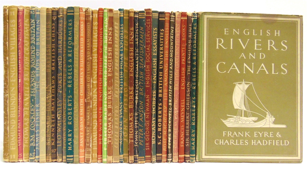 [BOOKS]. BRITAIN IN PICTURES Thirty-five titles from the series, sixteen of them with dustjackets.