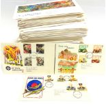 STAMPS - A GREAT BRITAIN FIRST DAY COVER COLLECTION circa 1960s-90s, most by Stuart, (