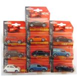 TEN MAJORETTE DIECAST MODEL CARS comprising a Mitsubishi ASX; Mitsubishi Outlander; Citroen C