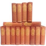 [CLASSIC LITERATURE] Dickens, Charles. Works of, fifteen volumes, Waverley Book Co., London, no