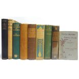 [TRAVEL] Nine assorted works, many illustrated, including two A. & C. Black titles.