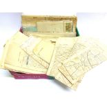 [MAPS] Approximately 100 folding maps, many of Second World War era Italy interest.