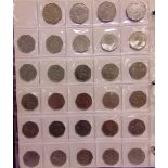 COINS - GREAT BRITAIN Assorted coinage, including fifty pence, two pound and five pound coins, (