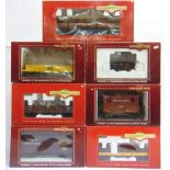 [G SCALE]. SIX BACHMANN BIG HAULERS WAGONS together with a Bachmann Big Haulers No.93114,